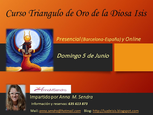 Curso Triángulo de Oro de la Diosa Isis